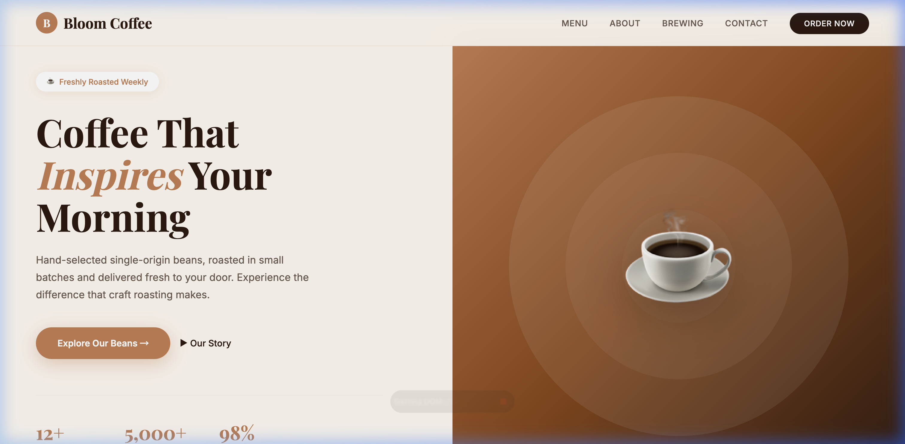 電商風格 Landing Page 範例